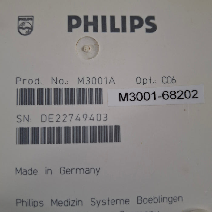 Philips M3001A-C06 Fast SpO2, NIBP, ECG, Temp, IBP MMS Module