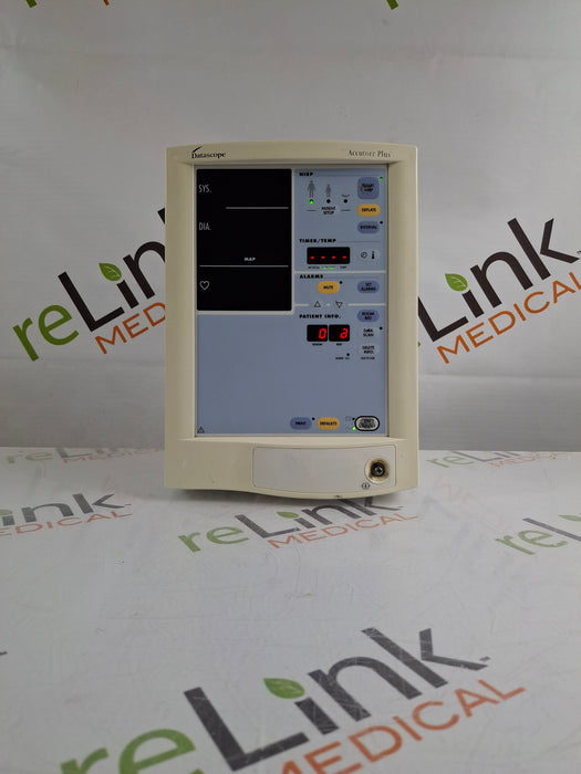 Datascope Accutorr Plus Vital Signs Monitor