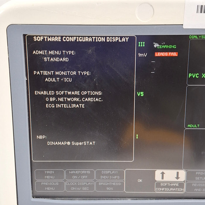 GE Healthcare Dash 4000 - GE/Nellcor SpO2 Patient Monitor
