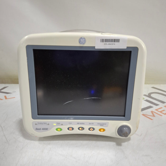 GE Healthcare Dash 4000 - GE/Nellcor SpO2 Patient Monitor