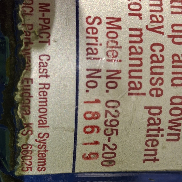 American Orthopedic 0295-200 Cast Cutter