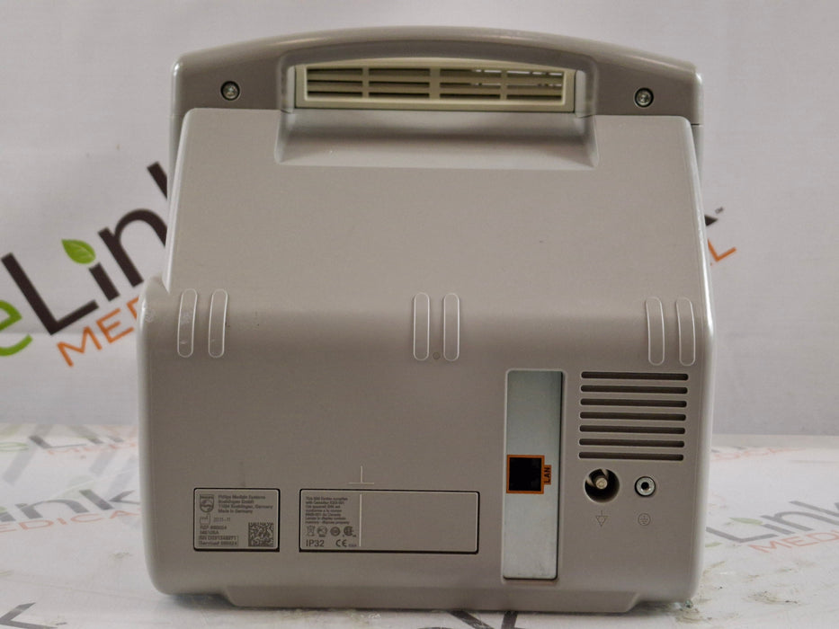 Philips Intellivue MP5 - ECG, OxiMax SpO2, NIBP Patient Monitor