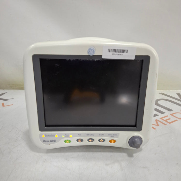 GE Healthcare Dash 4000 - GE/Nellcor SpO2 Patient Monitor