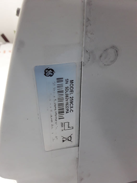 GE Healthcare Corometrics 250cx Series Model 259cx-c Fetal Monitor