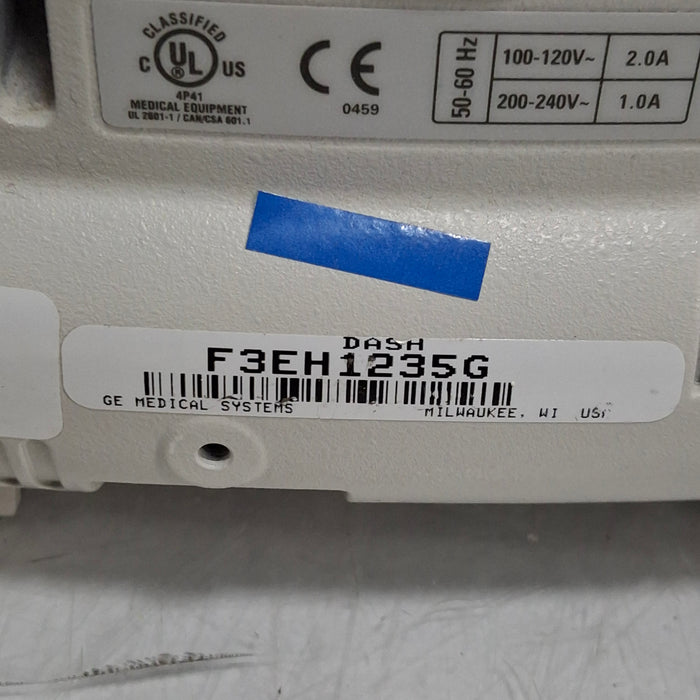 GE Healthcare Dash 4000 - GE/Nellcor SpO2 Patient Monitor