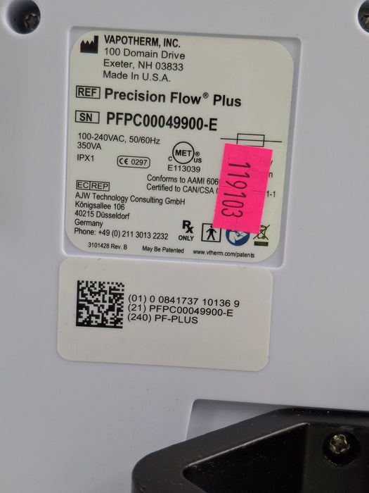 Vapotherm Precision Flow Plus Meter Humidifier