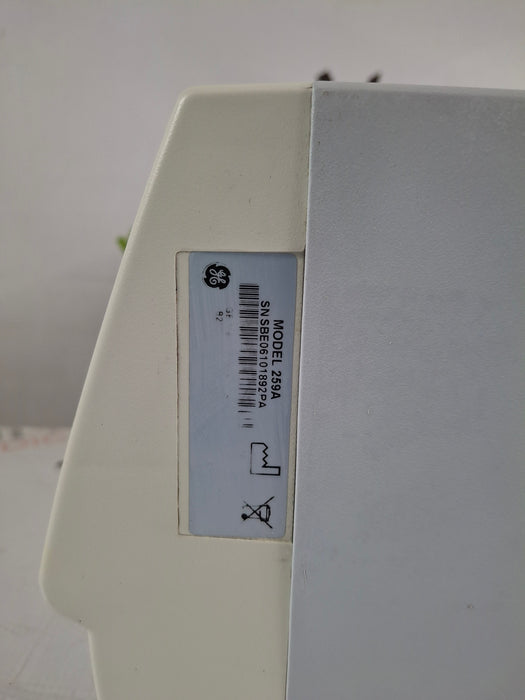 GE Healthcare Corometrics 250 Series Model 259 Fetal Monitor
