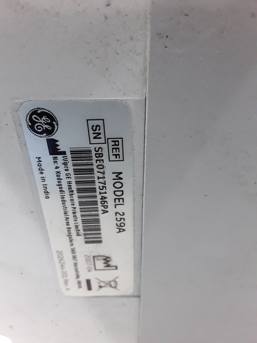 GE Healthcare Corometrics 250 Series Model 259 Fetal Monitor