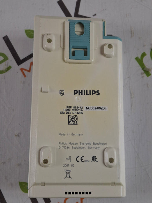 Philips M3001A-A04C06 OxiMax SpO2, NIBP, ECG, Temp, IBP MMS Module