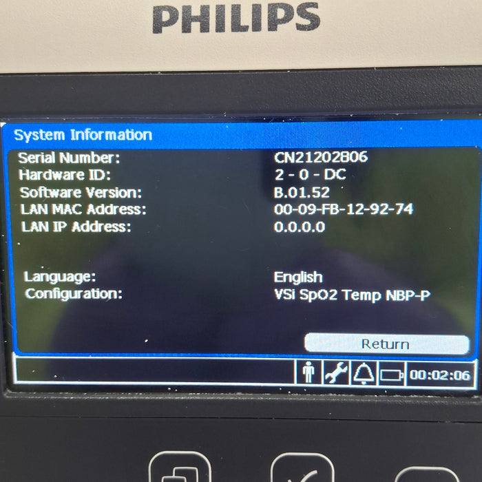 Philips SureSigns VSi Vital Signs Monitor