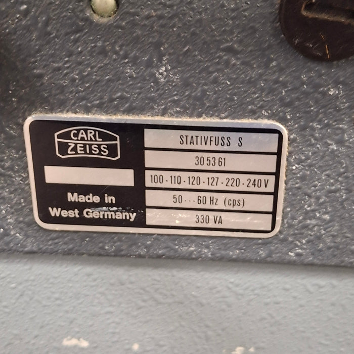 Carl Zeiss OPMI 6 / Stativfuss S Surgical Microscope