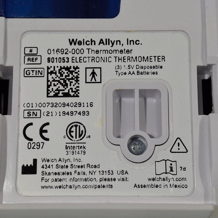 Welch Allyn SureTemp Plus 692 Thermometer