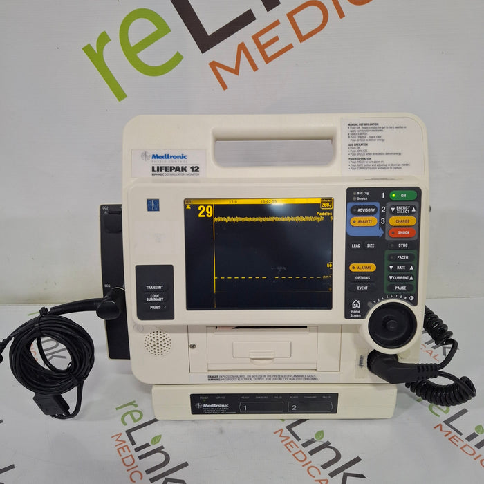 Physio-Control LifePak 12 3-Lead Defibrillator