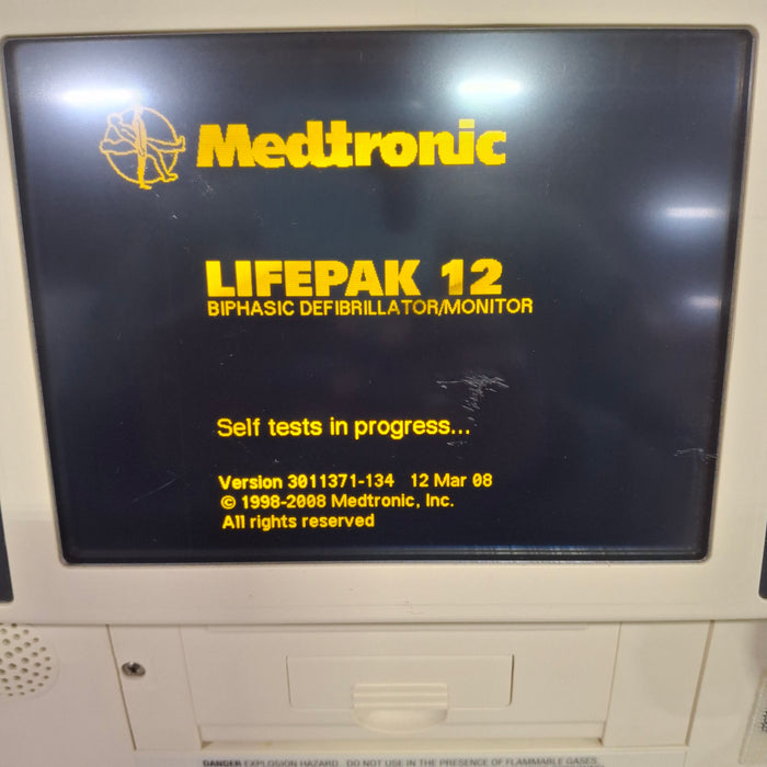 Physio-Control LifePak 12 3-Lead Defibrillator