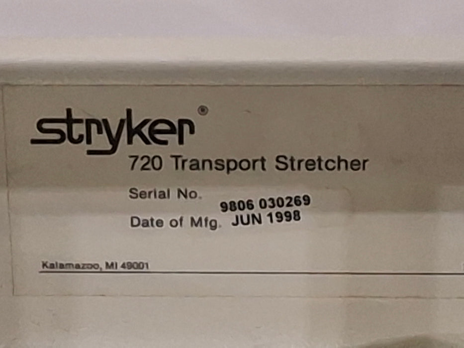 Stryker 720 Stretcher