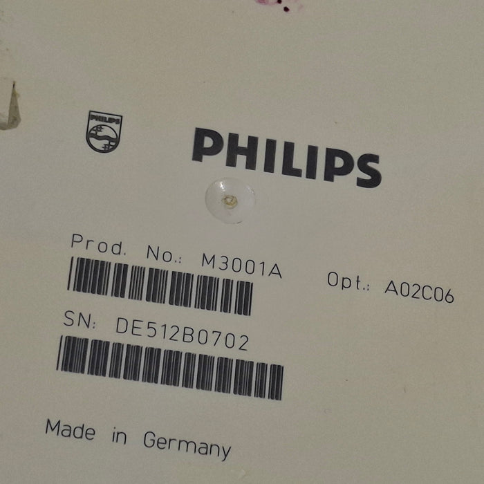 Philips M3001A-A02C06 OxiMax SpO2, NIBP, ECG, Temp, IBP MMS Module