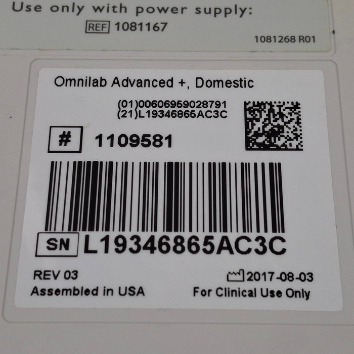 Philips Respironics OmniLab Advanced + System One Ventilator