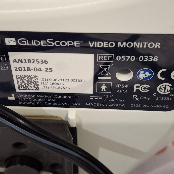 Verathon Medical, Inc Glidescope Video Laryngoscope