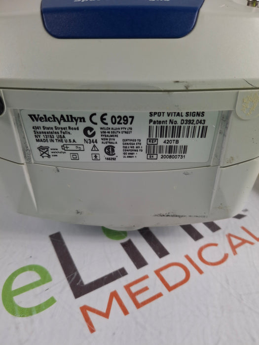 Welch Allyn Spot 420 - NIBP, Temp Vital Signs Monitor
