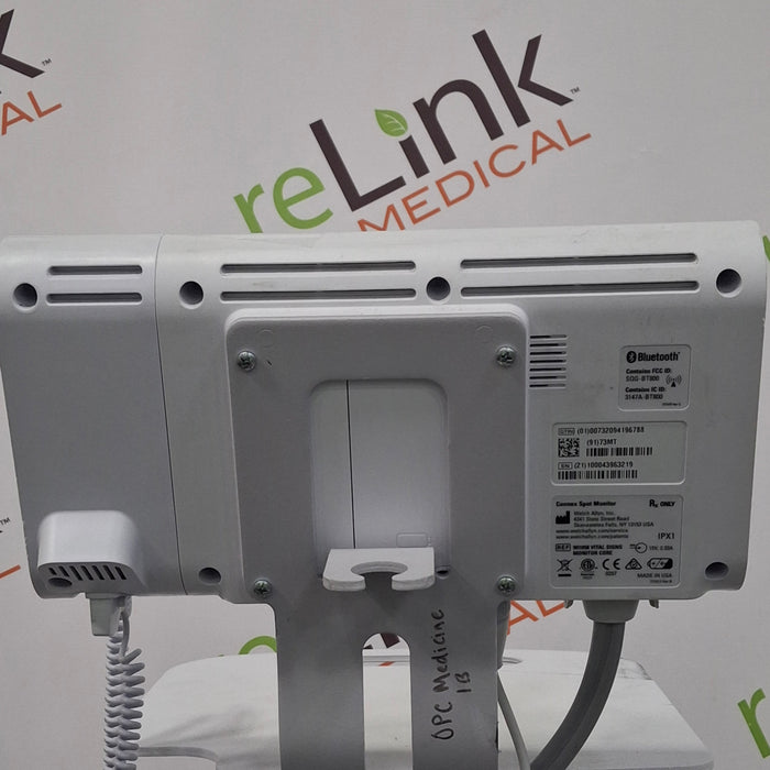 Welch Allyn Connex Spot Bluetooth - Masimo SpO2, SureTemp Monitor