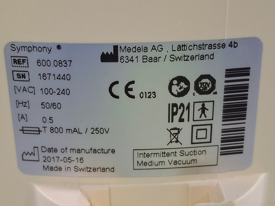 Medela Symphony 2.0 Breast Pump