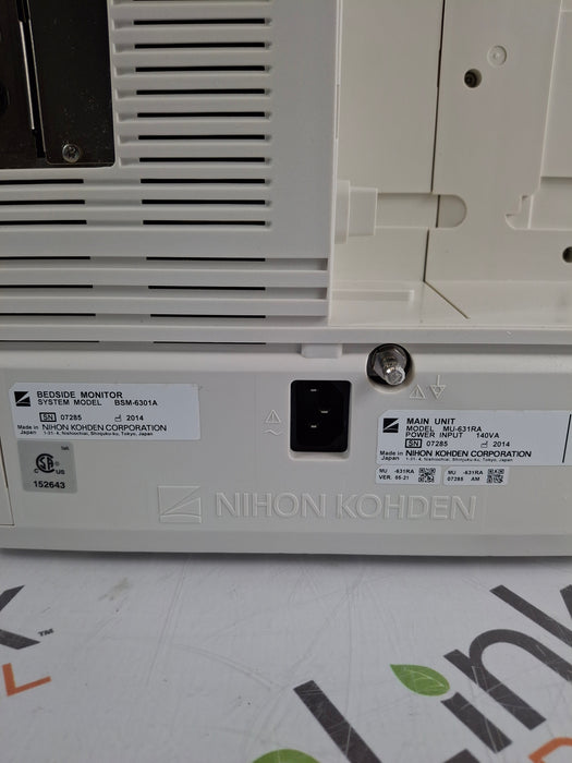 Nihon Kohden Life Scope BSM-6301A Patient Monitor