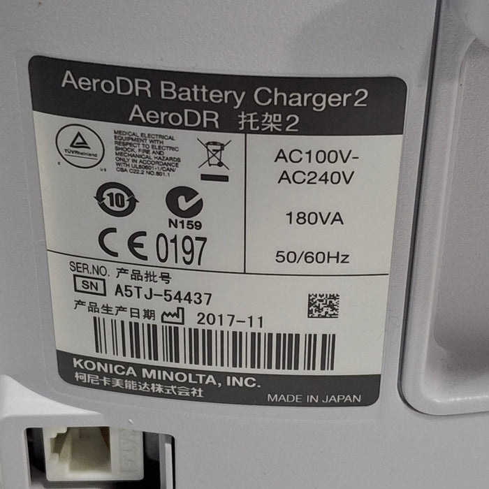 Konica Minolta AeroDR Battery Charger 2 Battery Charging Unit