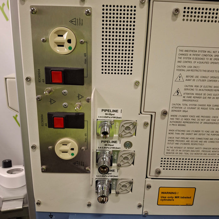 Draeger Medical Fabius MRI Anesthesia Machine