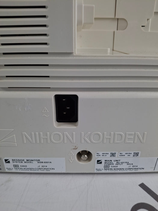 Nihon Kohden BSM-6501A Patient Monitor