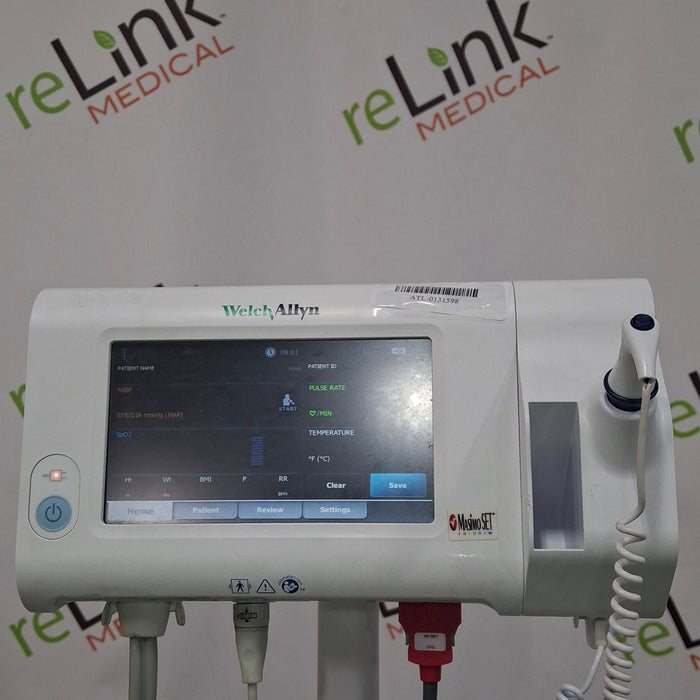 Welch Allyn Connex Spot Bluetooth - Masimo SpO2, SureTemp Monitor