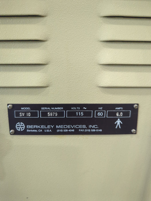 Cabot Medical Berkeley SV-10 Vacuum Curettage System