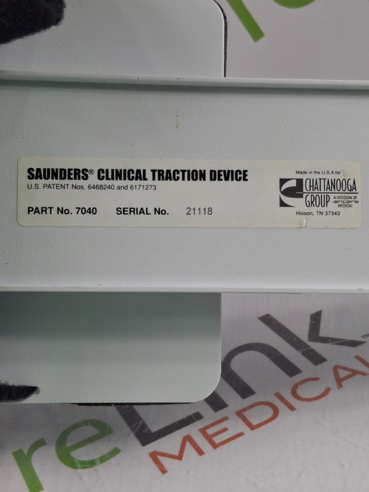 Chattanooga Group 7040 Saunders Clinical Traction Device