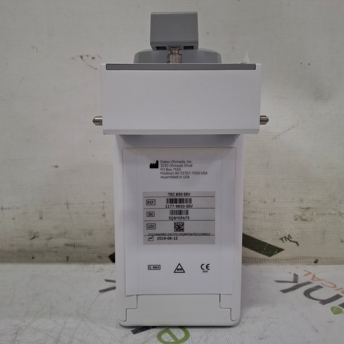 Datex-Ohmeda Tec 850 Sevoflurane Vaporizer