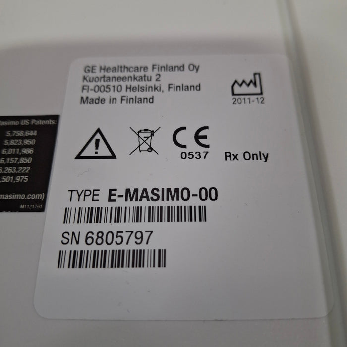 GE Healthcare E-MASIMO SpO2 Module