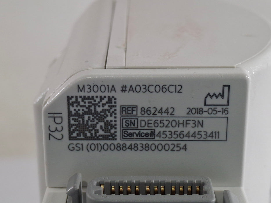 Philips M3001A-A03C06C12 Masimo SpO2, NIBP, 12 lead ECG, Temp, IBP MMS Module
