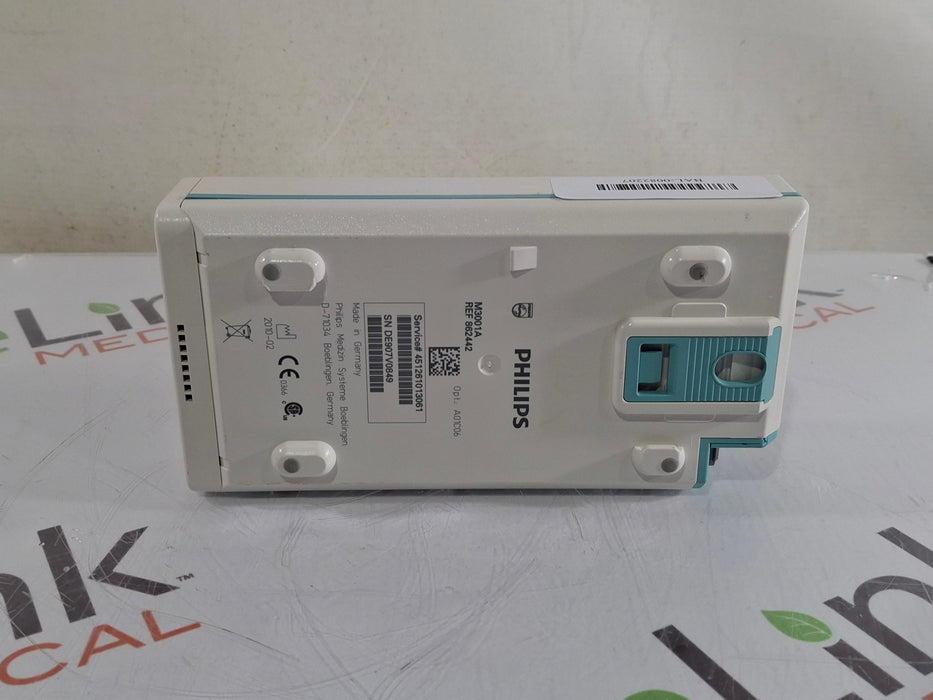Philips M3001A-A01C06 Fast SpO2, NIBP, ECG, Temp, IBP MMS Module
