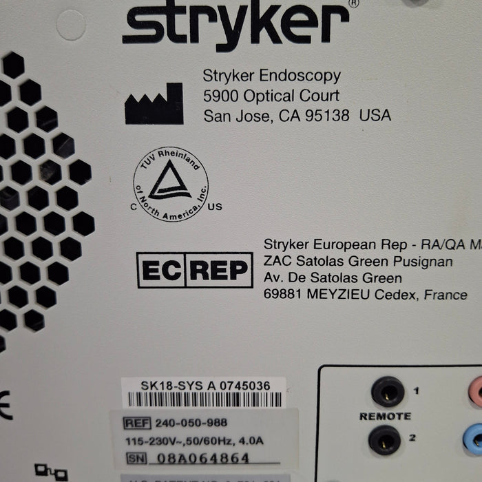Stryker 240-050-988 SDC Ultra HD Information System