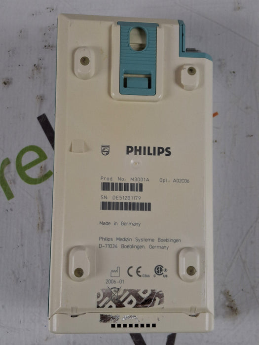 Philips M3001A-A02C06 OxiMax SpO2, NIBP, ECG, Temp, IBP MMS Module
