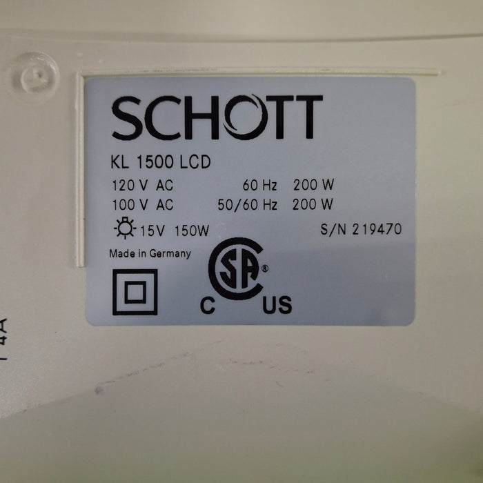 Leica KL 1500 LCD Light Source