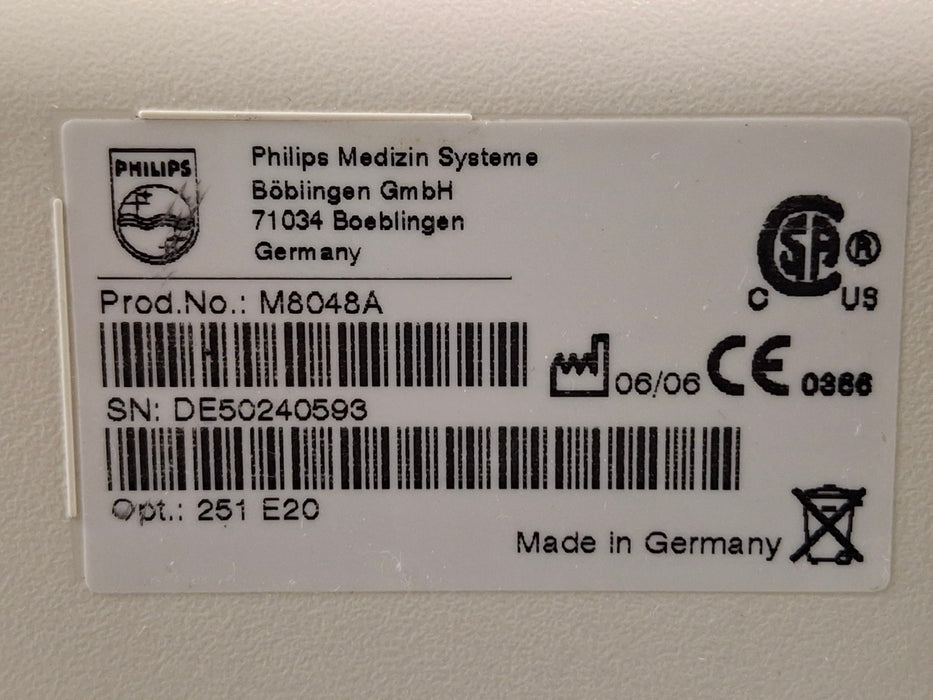 Philips M8048A IntelliVue Module Rack