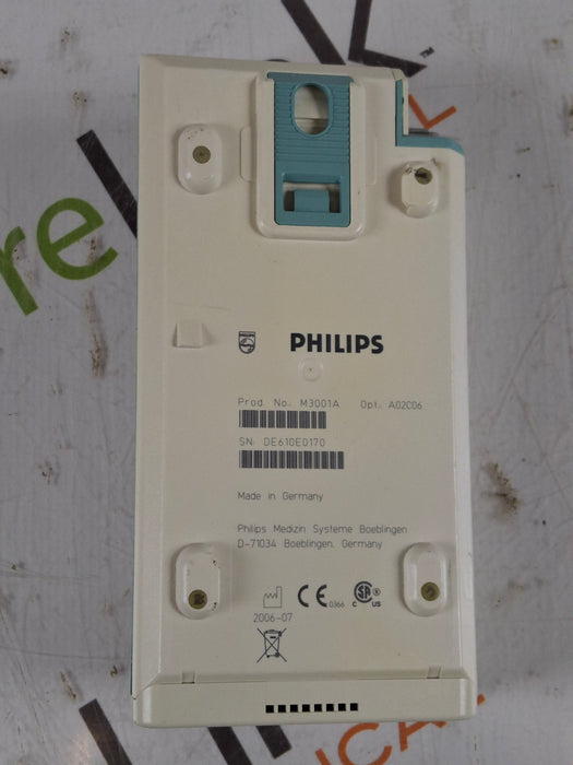 Philips M3001A-A02C06 OxiMax SpO2, NIBP, ECG, Temp, IBP MMS Module