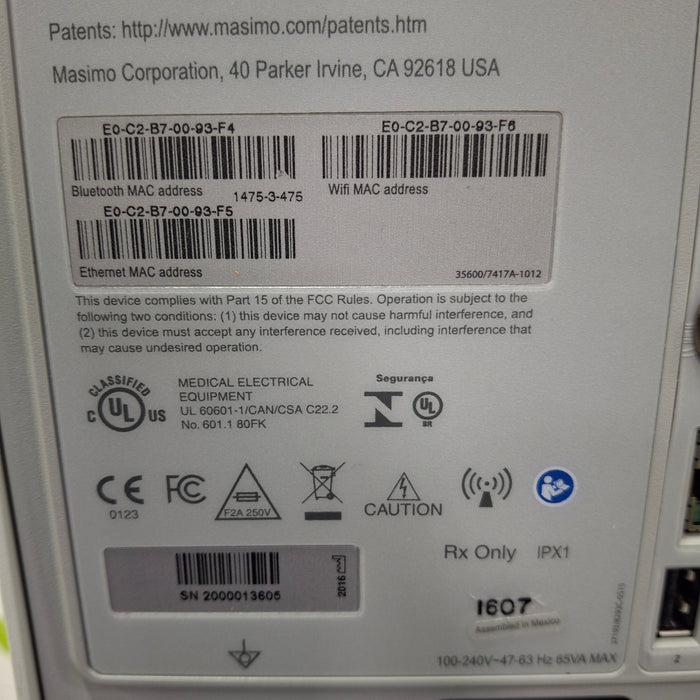 Masimo Root Monitor w/ Radical 7