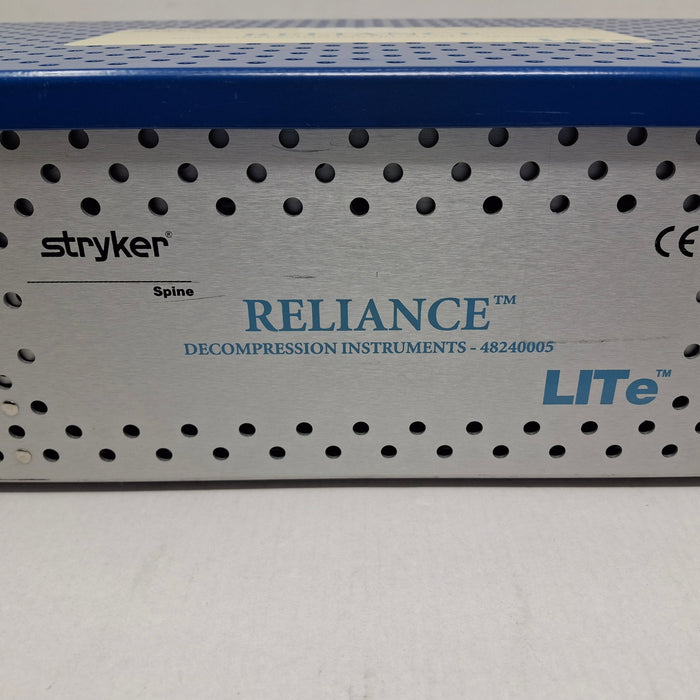 Stryker 48240005 Reliance Decompression Instruments