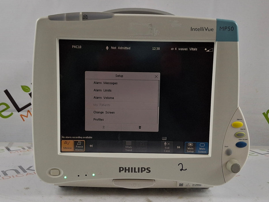 Philips IntelliVue MP50 Patient Monitor