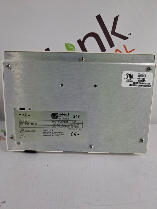 Select Medical Products 247 High Frequency Desiccator