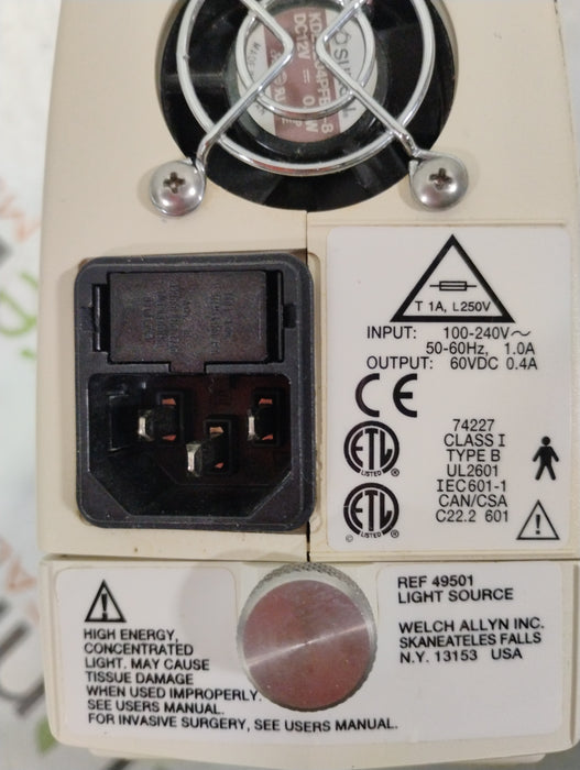 Welch Allyn Solarc 49501 Light Source