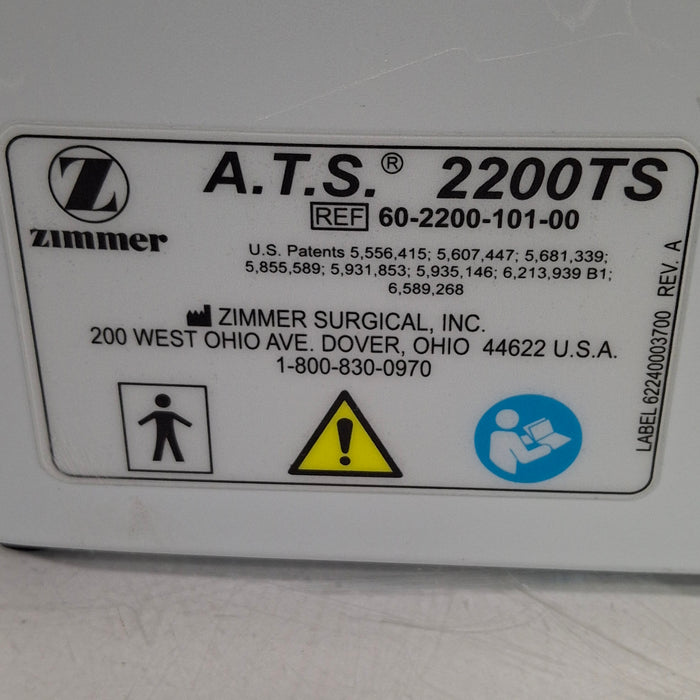 Zimmer ATS 2200TS Tourniquet