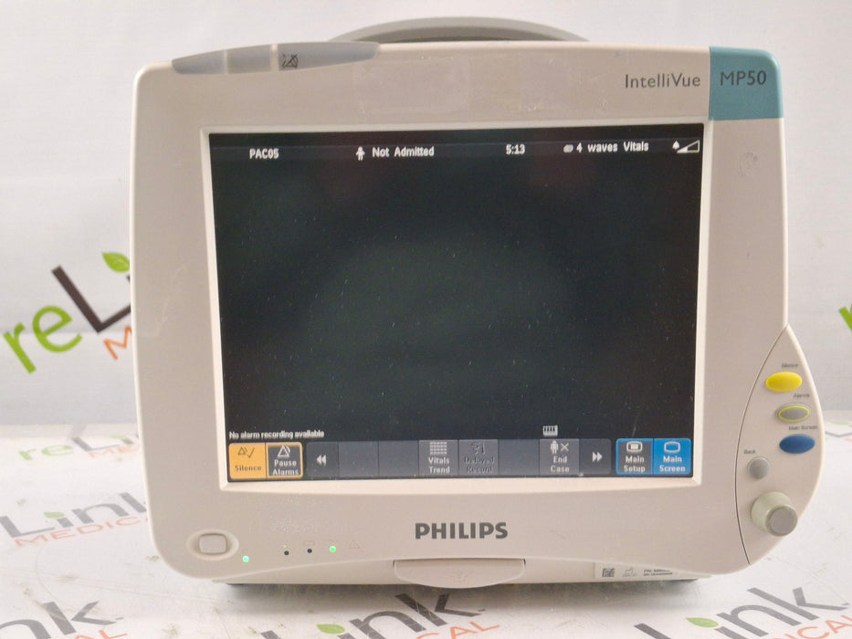 Philips IntelliVue MP50 Patient Monitor