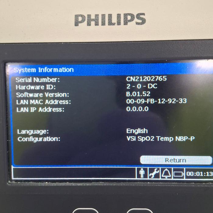 Philips SureSigns VSi Vital Signs Monitor