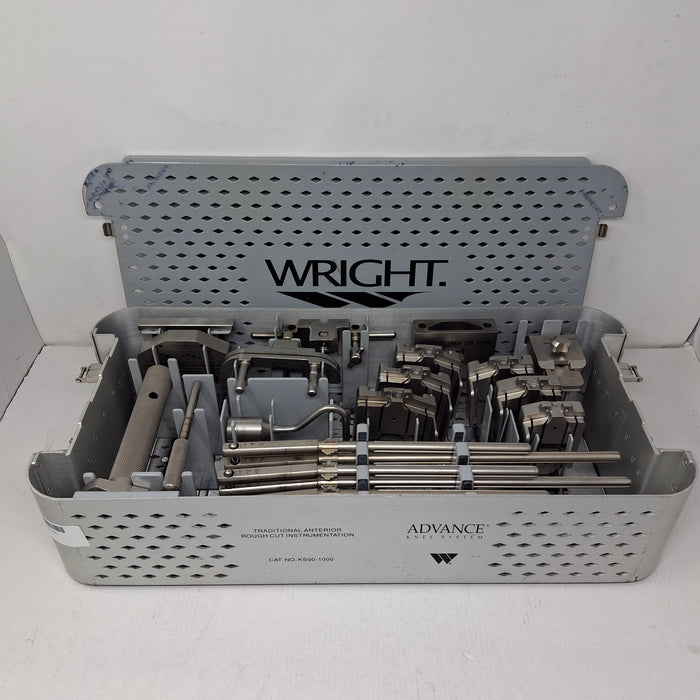Wright Surgical KS00-1000 Advance Knee System Traditional Anterior Rough Cut Ins